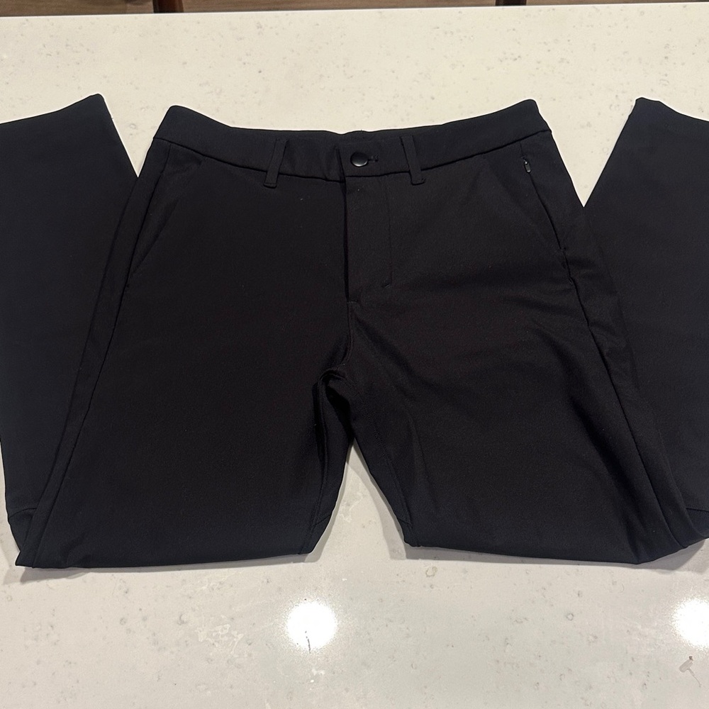lululemon athletica Men's Black Performance Pants